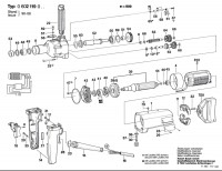 Bosch 0 602 119 014 GR.77 High Frequency Drill Spare Parts